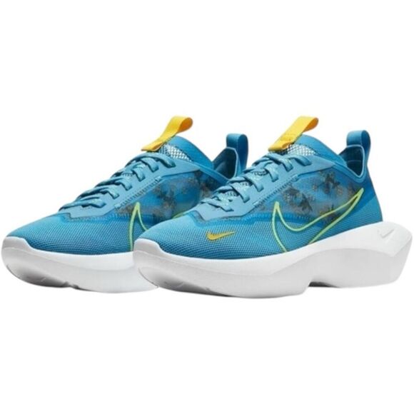Nike Vista Light Floral Running Shoe Women's Size 9.5 Blue Yellow Daisy - Picture 1 of 9